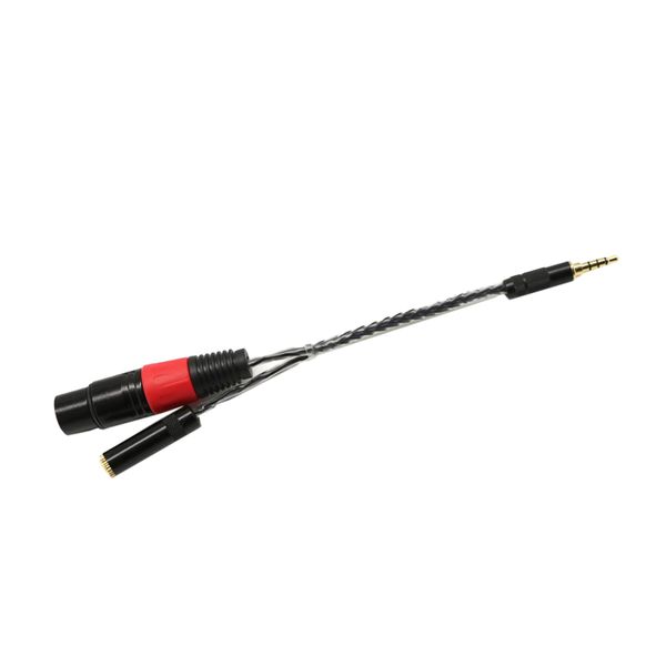 1/8 дюйма) несбалансированное 3,5 мм штекер xlr женщины и 3,5 мм женский splitter кабель (xlr кабель до 3,5 мм) черный 0.2м
1/8 дюйма) несбалансированное 3,5 мм штекер xlr женщины и 3,5 мм женский splitter кабель (xlr кабель до 3,5 мм) черный 0.2м