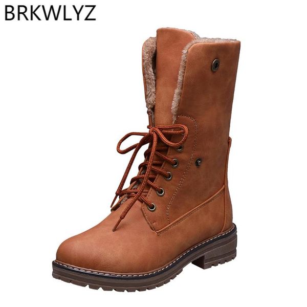 vintage women rubber flock boots pure color round toe lace-up boots square heels large size 35-43 shoes bottes femme, Black
vintage women rubber flock boots pure color round toe lace-up boots square heels large size 35-43 shoes bottes femme, Black