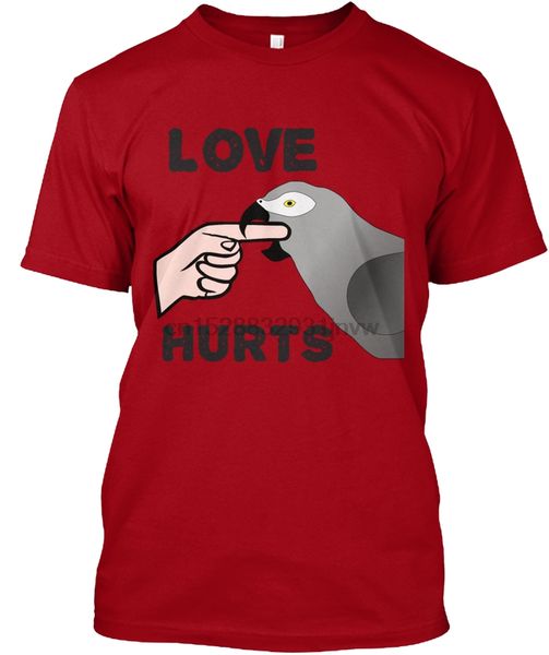 love hurts african grey parrot popular tagless tee t-shirtnew t shirt spring summer
love hurts african grey parrot popular tagless tee t-shirtnew t shirt spring summer
