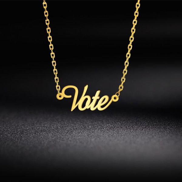 cazador former first lady of the usa michelle obama wears the same vote necklace 2020 est jewelry om equality, Silver
cazador former first lady of the usa michelle obama wears the same vote necklace 2020 est jewelry om equality, Silver