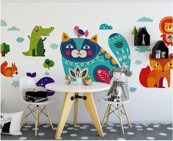 3d wallpaper custom p mural cartoon cute animal fox crocodile children room background home decor living room wallpaper for walls 3 d
3d wallpaper custom p mural cartoon cute animal fox crocodile children room background home decor living room wallpaper for walls 3 d