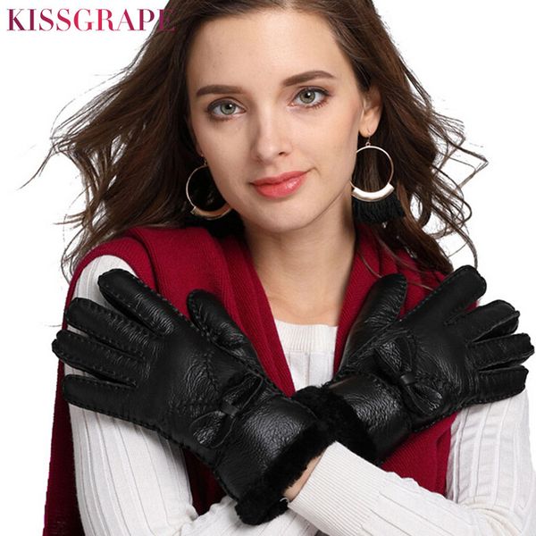 five fingers gloves russian winter natural sheep fur for women' ladies thicken wool female outdoor ski guantes, Blue;gray
five fingers gloves russian winter natural sheep fur for women' ladies thicken wool female outdoor ski guantes, Blue;gray