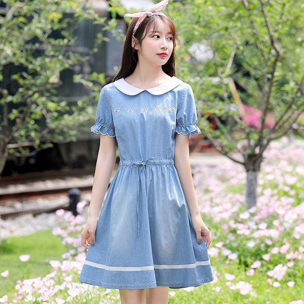 collar lotus leaf doll sleeve 180618 collar lotus leaf skirt denim skirtdoll denim skirt sleeve 180618 vpcbe, Black;gray
collar lotus leaf doll sleeve 180618 collar lotus leaf skirt denim skirtdoll denim skirt sleeve 180618 vpcbe, Black;gray