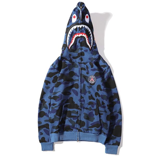 2020 new autumn and winter men's jackets europe and america fashion tide camouflage print mens casual shark head hooded sweater size m, Black;brown
2020 new autumn and winter men's jackets europe and america fashion tide camouflage print mens casual shark head hooded sweater size m, Black;brown