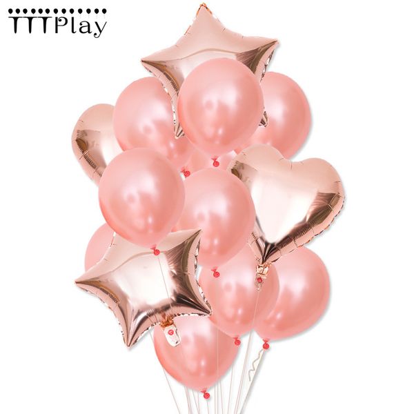 new rose gold heart balloon foil champagne star balloons wedding party decoration latex ballon for happy birthday party supplies
new rose gold heart balloon foil champagne star balloons wedding party decoration latex ballon for happy birthday party supplies