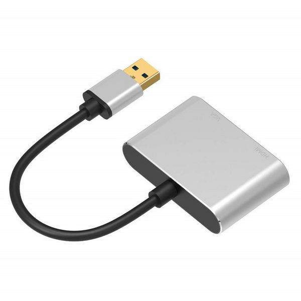 hagibis usb3.0 to hdmi vga adapter 4k hd 1080p multi-display 2-in-1 usb to hdmi converter audio video cable for macbook computer
hagibis usb3.0 to hdmi vga adapter 4k hd 1080p multi-display 2-in-1 usb to hdmi converter audio video cable for macbook computer
