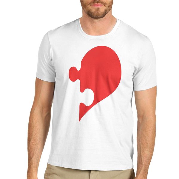 мужчины's премиум хлопок puzzle love heart печати t-shirt new unisex смешной tops футболочку
мужчины's премиум хлопок puzzle love heart печати t-shirt new unisex смешной tops футболочку