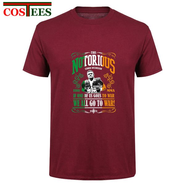 notorious conor mcgregor t shirt men inspired design if one of us goes to war we all go to war t-shirt cool novelty mma teeshirt
notorious conor mcgregor t shirt men inspired design if one of us goes to war we all go to war t-shirt cool novelty mma teeshirt
