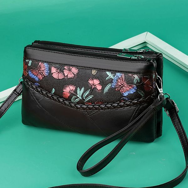 2020 new floral women pu leather bag cross body bags handbags clutch purse female handbag shoulder bags double layers 
2020 new floral women pu leather bag cross body bags handbags clutch purse female handbag shoulder bags double layers