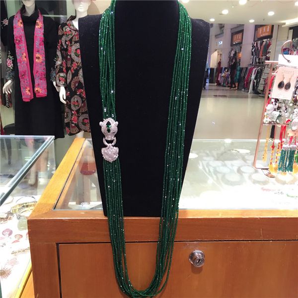 leopard head clasp diy accessory green red glass crystal necklace bracelet earrings set welcome custom colors fashion jewelry, Silver
leopard head clasp diy accessory green red glass crystal necklace bracelet earrings set welcome custom colors fashion jewelry, Silver