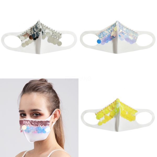 summer glitter sequins face mask women ladies designer elegent masks washable double layers thin mouch cover cycling#352, Black
summer glitter sequins face mask women ladies designer elegent masks washable double layers thin mouch cover cycling#352, Black