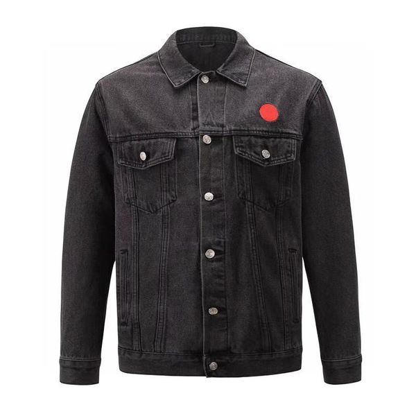 Fashion Stylish Denim Jacket Mens Embroidered Letters Jacket Mens Women High Quality Jacket Mens Hip Hop Clothing Black Size S-XL
Fashion Stylish Denim Jacket Mens Embroidered Letters Jacket Mens Women High Quality Jacket Mens Hip Hop Clothing Black Size S-XL