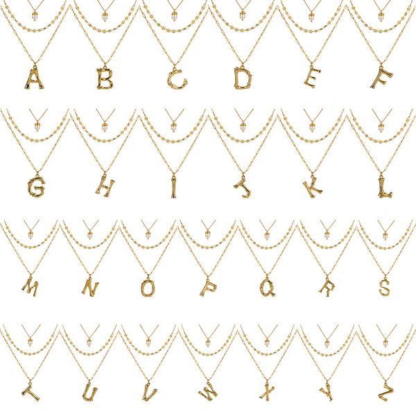 pendant necklaces real natural freshwater pearl a-z 26 initial letter necklace for women gold wholesale jewelry gift love friend, Silver
pendant necklaces real natural freshwater pearl a-z 26 initial letter necklace for women gold wholesale jewelry gift love friend, Silver