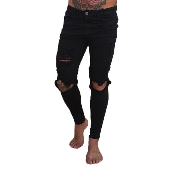 men's jeans men fashion ripped skinny clothing slim joggers biker hole casual denim pants ropa hombre, Blue
men's jeans men fashion ripped skinny clothing slim joggers biker hole casual denim pants ropa hombre, Blue
