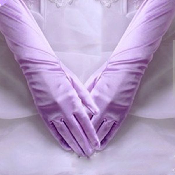 women chic long gloves stretch halloween satin gloves evening party prom new, Blue;gray
women chic long gloves stretch halloween satin gloves evening party prom new, Blue;gray