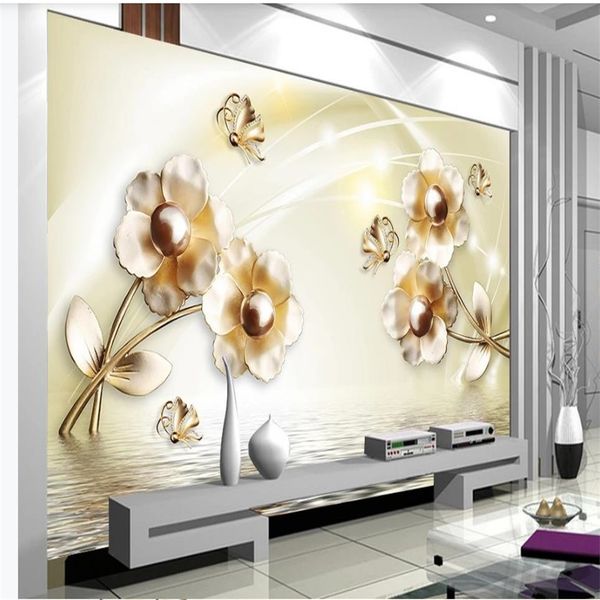 modern wallpaper for living room 3d luxury golden floral butterfly jewelry wallpapers background wall
modern wallpaper for living room 3d luxury golden floral butterfly jewelry wallpapers background wall