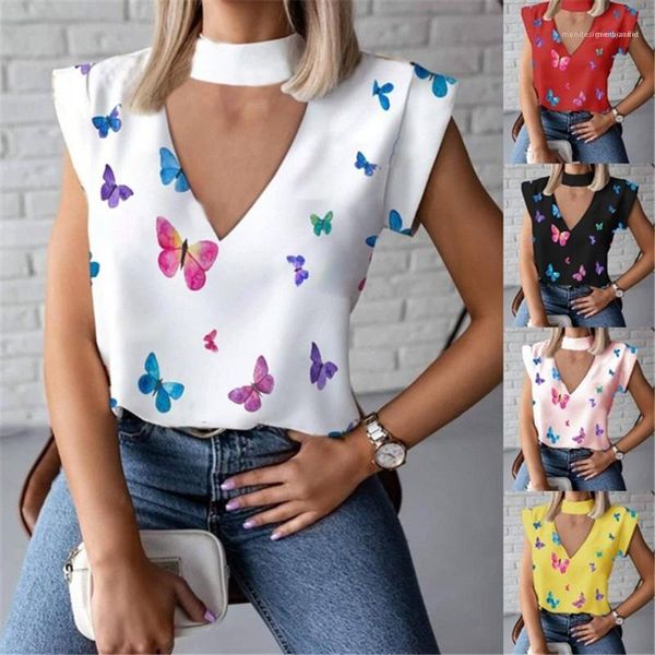 tshirts v neck loose seaside butterfly womens designer t shirts sleeveless loose casual summer floral halter womens, White
tshirts v neck loose seaside butterfly womens designer t shirts sleeveless loose casual summer floral halter womens, White