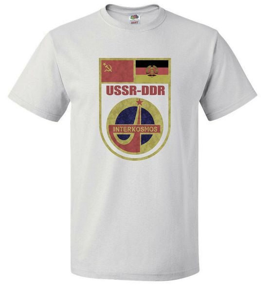 interkosmos soviet union gdr cult retro fun t shirt ussr gdr cccp new funny tee basic models t shirts for men
interkosmos soviet union gdr cult retro fun t shirt ussr gdr cccp new funny tee basic models t shirts for men