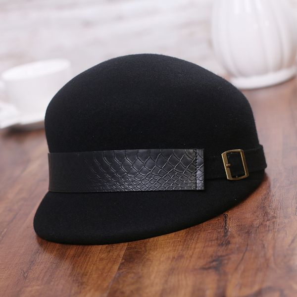 stingy brim hats autumn and winter woman solid color octagonal hat lady party fashion equestrian cap 100% wool felt fedora, Blue;gray
stingy brim hats autumn and winter woman solid color octagonal hat lady party fashion equestrian cap 100% wool felt fedora, Blue;gray