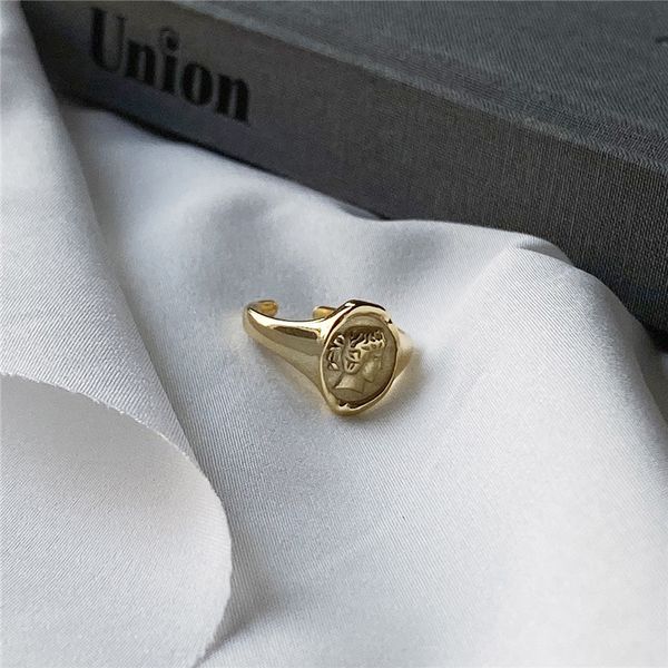 ruiyi real 925 sterling silver women european irregular emboss portrait ring 18k gold fine jewelry fashion resizable open rings, Golden;silver
ruiyi real 925 sterling silver women european irregular emboss portrait ring 18k gold fine jewelry fashion resizable open rings, Golden;silver