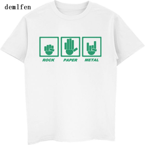 funny rock paper metal t shirt heavy metal hip hop tee shirts summer short sleeve cool t-shirt for men
funny rock paper metal t shirt heavy metal hip hop tee shirts summer short sleeve cool t-shirt for men