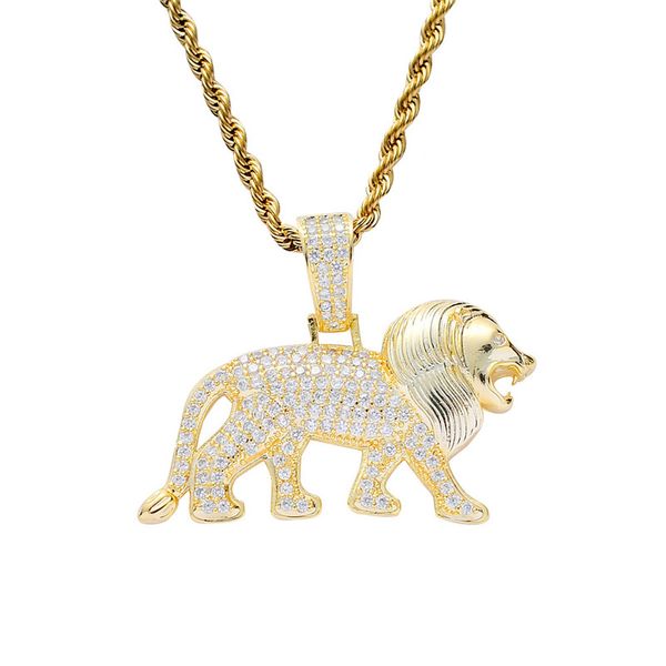 new hip hop iced out micro pave cubic zircon lion pendant necklace charm for men jewelry gifts, Silver
new hip hop iced out micro pave cubic zircon lion pendant necklace charm for men jewelry gifts, Silver