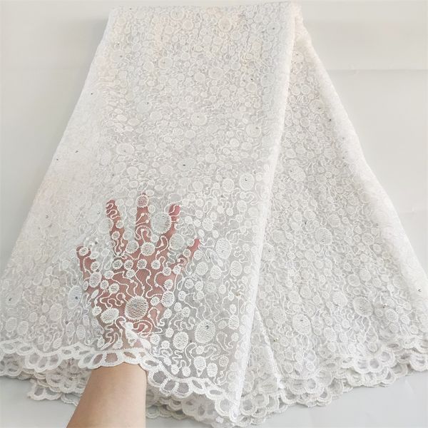 gold african net lace fabric 2023 bridal french 5 yards african dresses beaded tulle cord laces fabrics for women, Black;white
gold african net lace fabric 2023 bridal french 5 yards african dresses beaded tulle cord laces fabrics for women, Black;white