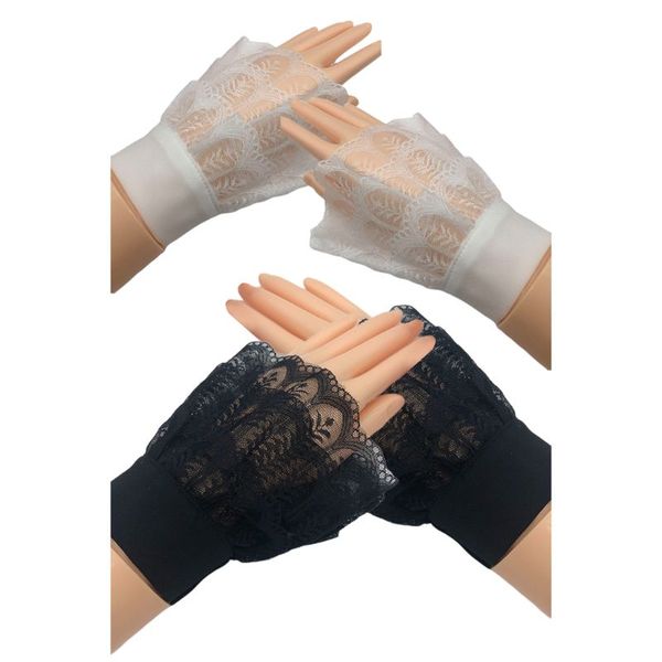 женщины девушки layered sheer кружева хорн манжеты листья узорной съемные поддельные рукава, Blue;gray
женщины девушки layered sheer кружева хорн манжеты листья узорной съемные поддельные рукава, Blue;gray