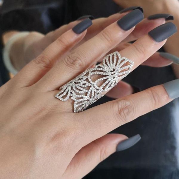 wedding rings discount sale europe fashion zircon stone hollow out flower long face ring designer luxury copper party jewelry for women, Slivery;golden
wedding rings discount sale europe fashion zircon stone hollow out flower long face ring designer luxury copper party jewelry for women, Slivery;golden