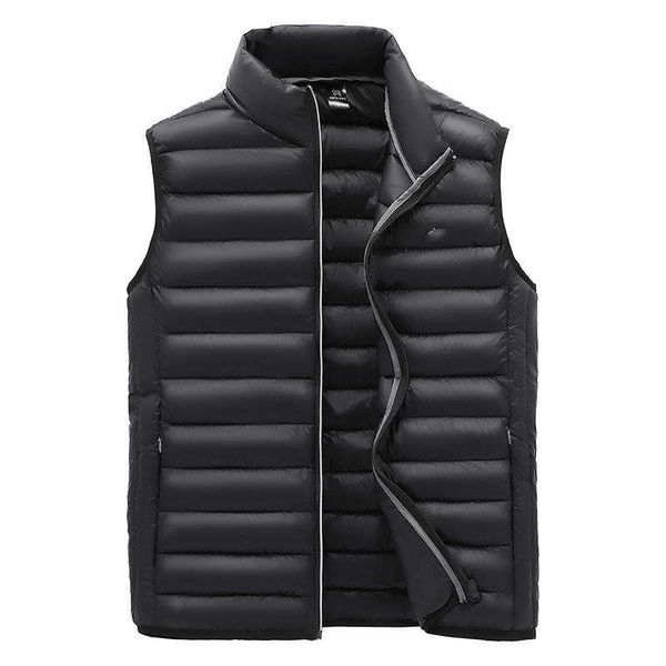new men's down vest slim-fit stand-up collar vest solid color sleeveless jacket vest large size m-3xl @y6399, Black;white
new men's down vest slim-fit stand-up collar vest solid color sleeveless jacket vest large size m-3xl @y6399, Black;white