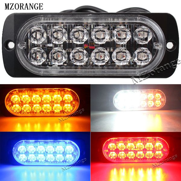 mzorange ultra-thin led high power 12w lights 12v-24v 12 led car truck emergency side strobe warning light car-styling
mzorange ultra-thin led high power 12w lights 12v-24v 12 led car truck emergency side strobe warning light car-styling