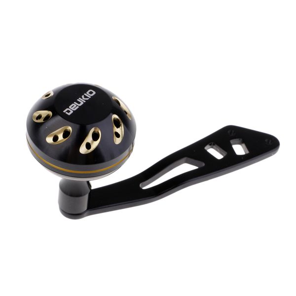 cnc full metal fishing reel handle knob baitcasting reel handle replacement, black gold/black red
cnc full metal fishing reel handle knob baitcasting reel handle replacement, black gold/black red