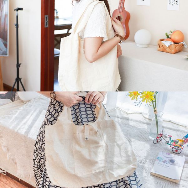 Bag, Tote Bag, Cotton Cloth Foldable Environmental Large Capacity Reusable Four-Button Folding Shopping Bag
Bag, Tote Bag, Cotton Cloth Foldable Environmental Large Capacity Reusable Four-Button Folding Shopping Bag