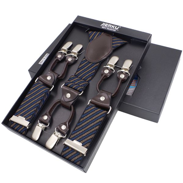 suspenders men's fashion leather braces mens trouser 6 clips suspensorio tirantes hombre bretelles, Black;white
suspenders men's fashion leather braces mens trouser 6 clips suspensorio tirantes hombre bretelles, Black;white
