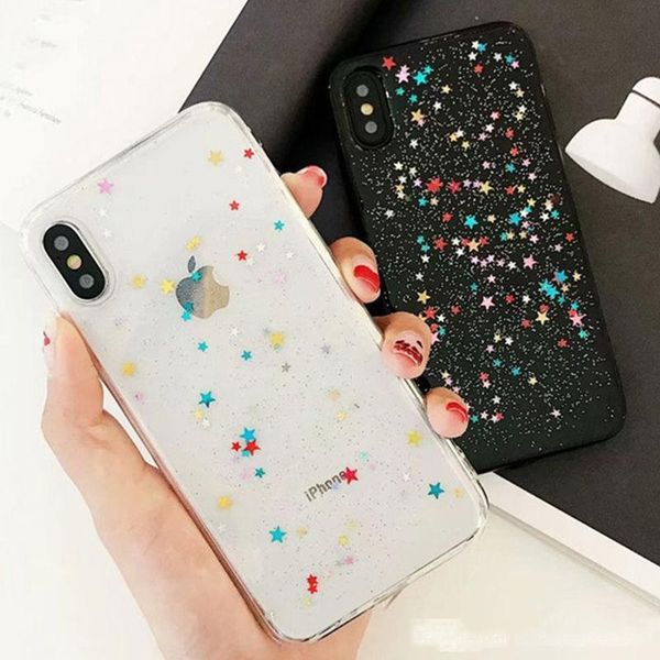 transparent colorful stars sequin phone case for iphone x xs xr xs max 6 6s 7 8 plus soft epoxy bling phone back cover case gift
transparent colorful stars sequin phone case for iphone x xs xr xs max 6 6s 7 8 plus soft epoxy bling phone back cover case gift