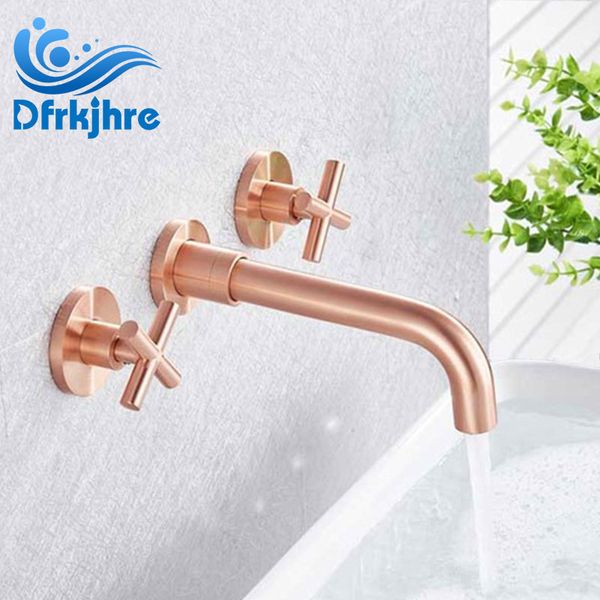dfrkjhre basin faucet wall mounted bathroom black rose gold mixer tap dual handle basin sink and cold water faucet
dfrkjhre basin faucet wall mounted bathroom black rose gold mixer tap dual handle basin sink and cold water faucet