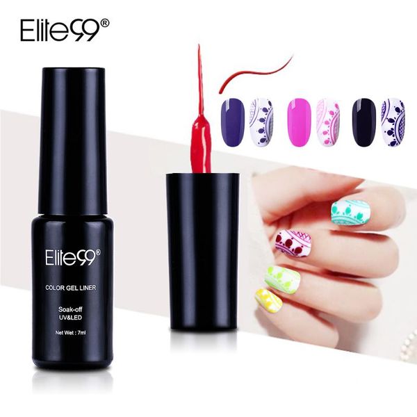 nail gel elite99 7ml soak off color liner polish painting pattern art manicure diy drawing painted dotting varnish, Red;pink
nail gel elite99 7ml soak off color liner polish painting pattern art manicure diy drawing painted dotting varnish, Red;pink