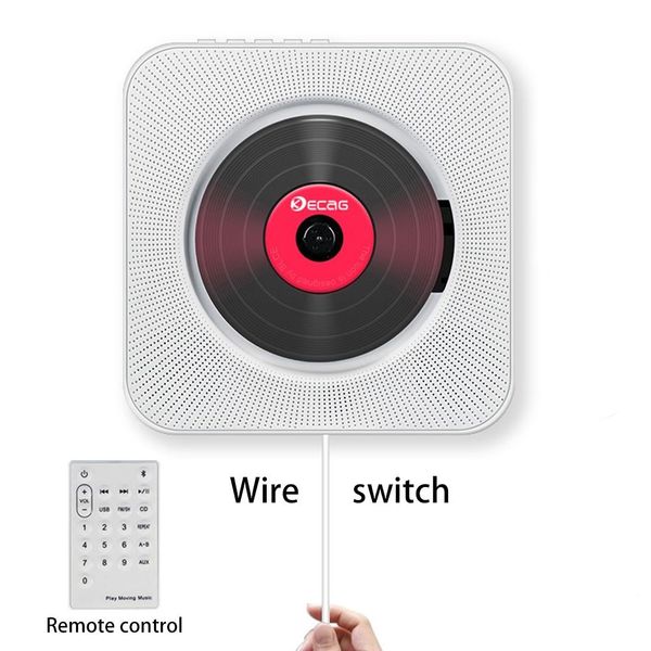 cd player wall-mounted bluetooth portable home audio boombox with remote control fm radio built-in hifi speakers usb mp3
cd player wall-mounted bluetooth portable home audio boombox with remote control fm radio built-in hifi speakers usb mp3
