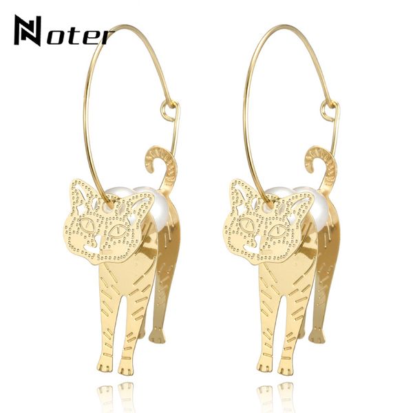 noter cute animal design 3d cat drop earrings luxury imitation pearl big circle piercing dangle earring for women ear jewelry, Silver
noter cute animal design 3d cat drop earrings luxury imitation pearl big circle piercing dangle earring for women ear jewelry, Silver