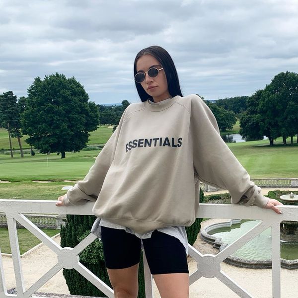women flow sweater men double line front street loose of god fashion high and long-sleeved fog fashion fear letter essentials ubjjd, Black
women flow sweater men double line front street loose of god fashion high and long-sleeved fog fashion fear letter essentials ubjjd, Black