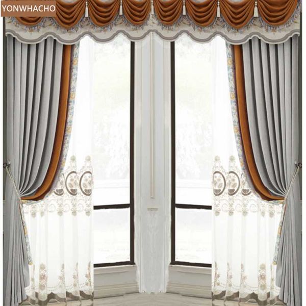 curtain & drapes custom curtains european luxury chenille thickening shad mosaic living room cloth blackout tulle valance drape b680
curtain & drapes custom curtains european luxury chenille thickening shad mosaic living room cloth blackout tulle valance drape b680