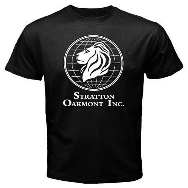 new wolf of wall street stratton oakmont company mens black t-shirt size s-3xl tee shirt new cool gym