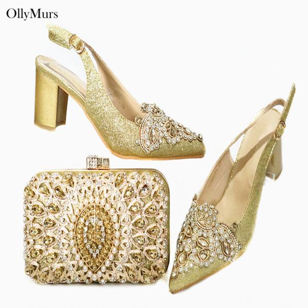fashion crystal ladies shoes and matching bag set italian design high heels shoes and bag set for wedding party, Black
fashion crystal ladies shoes and matching bag set italian design high heels shoes and bag set for wedding party, Black