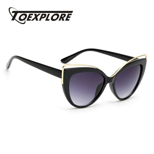 toexplore cat eye sunglasses men women brand designer eyewear metal frame mirror goggle sun glasses fashion uv400, White;black
toexplore cat eye sunglasses men women brand designer eyewear metal frame mirror goggle sun glasses fashion uv400, White;black