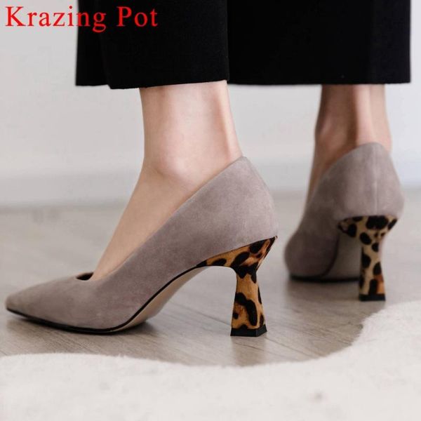 dress shoes krazing pot leopard oxford pointed toe slip on high heels natural leather shallow pumps streetwear model runway l11, Black
dress shoes krazing pot leopard oxford pointed toe slip on high heels natural leather shallow pumps streetwear model runway l11, Black