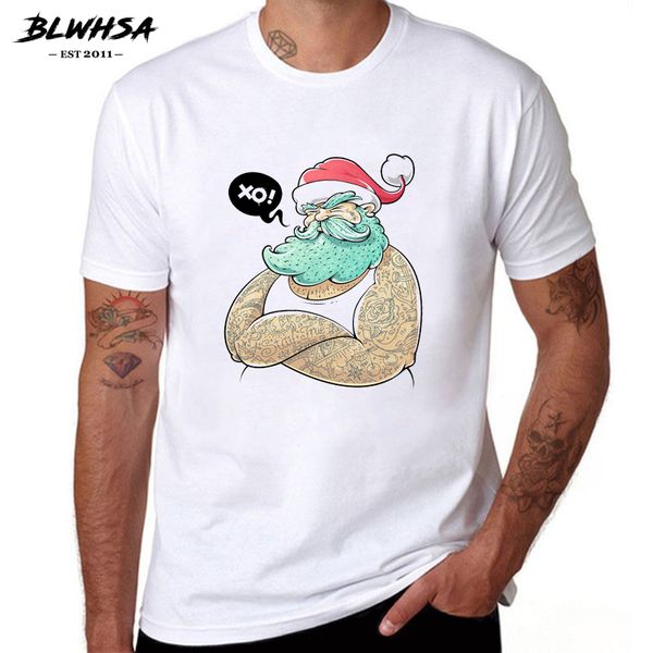 blwhsa прохладный санта клаус printed t shirt men casual 100% хлопок праздничная атмосфера лето смешные футболки мода мужчины топы тис
blwhsa прохладный санта клаус printed t shirt men casual 100% хлопок праздничная атмосфера лето смешные футболки мода мужчины топы тис