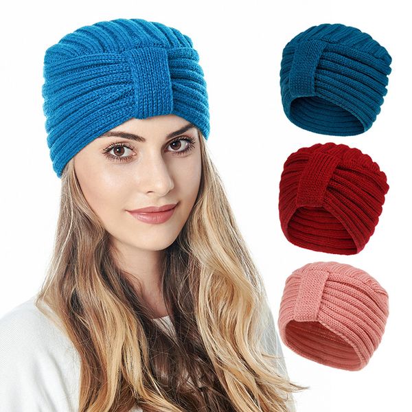 new turban cap muslim inner caps cashmere cross wrap head hat wool knitting bonnet turbante ready to wear, Blue;gray
new turban cap muslim inner caps cashmere cross wrap head hat wool knitting bonnet turbante ready to wear, Blue;gray