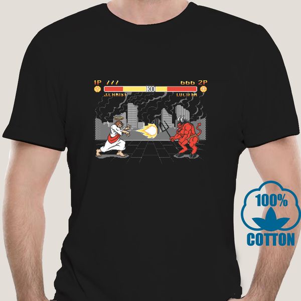 3657a funny jesus vs satan devil tee men's cotton the final battle hell game tshirt short sleeves o neck t-shirt urban t shirt
3657a funny jesus vs satan devil tee men's cotton the final battle hell game tshirt short sleeves o neck t-shirt urban t shirt