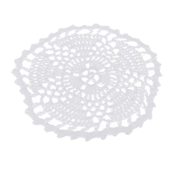 14cm / 5.51 inch round floral crochet lace doily white 100% cotton handmade, table placemats doilies mat, pure white
14cm / 5.51 inch round floral crochet lace doily white 100% cotton handmade, table placemats doilies mat, pure white
