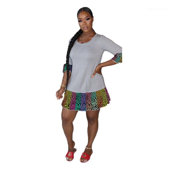 printed ladies designer clothing crew neck dresses spring womens contrast casual womens panelled dresses fashion leopard, Black;gray
printed ladies designer clothing crew neck dresses spring womens contrast casual womens panelled dresses fashion leopard, Black;gray